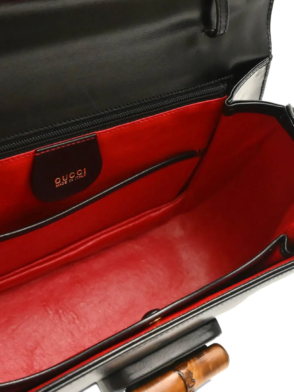 Pre-OwnedGucci Pre-Owned1990s bamboo leather handbag
