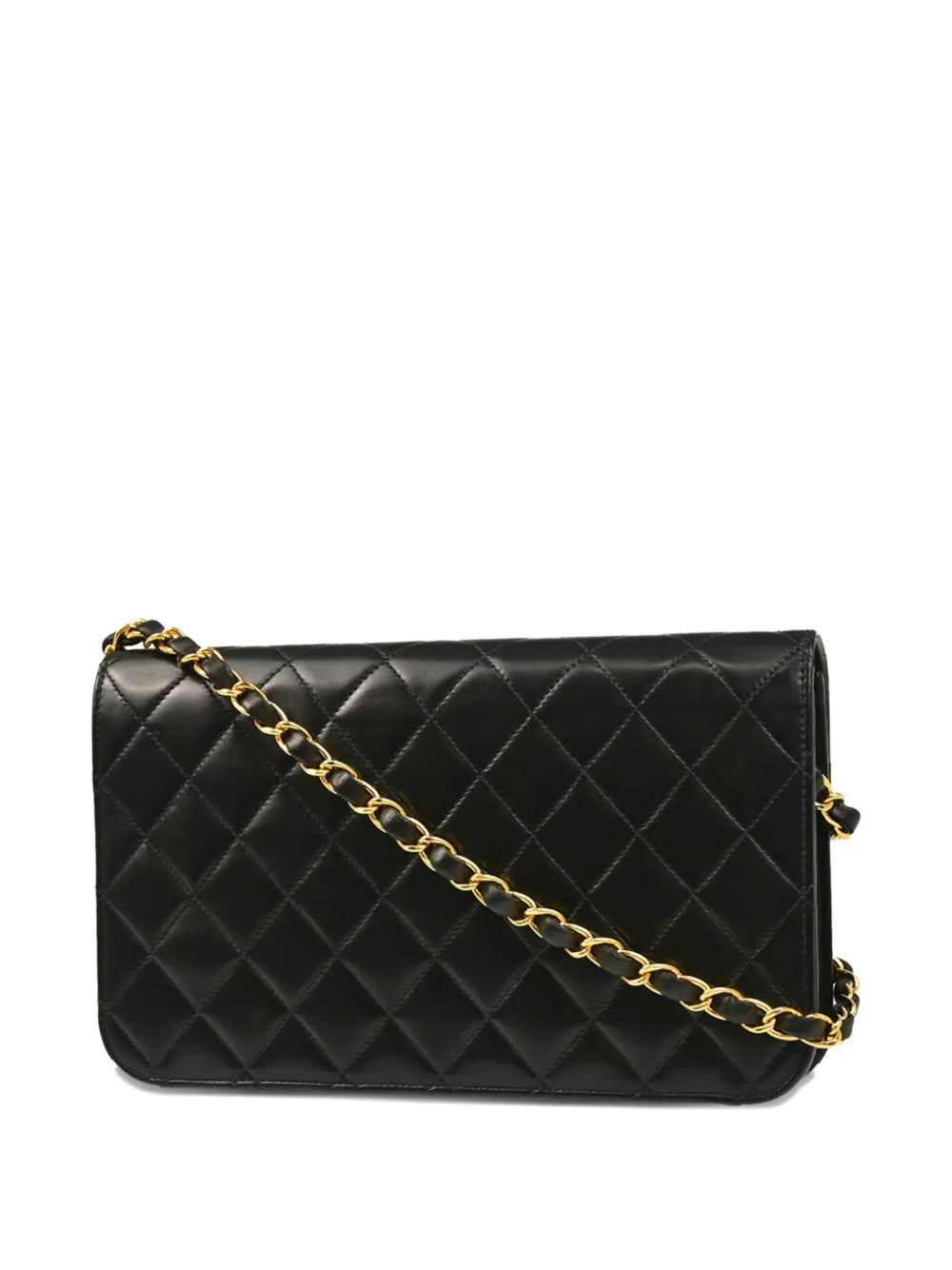 Pre-OwnedCHANEL Pre-Owned2002 diamond quilted full flap shoulder bag