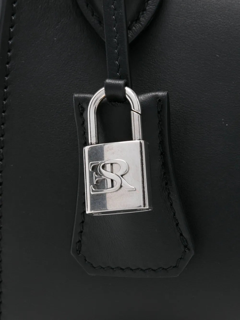 Ermanno Scervinopadlock-detailing tote bag