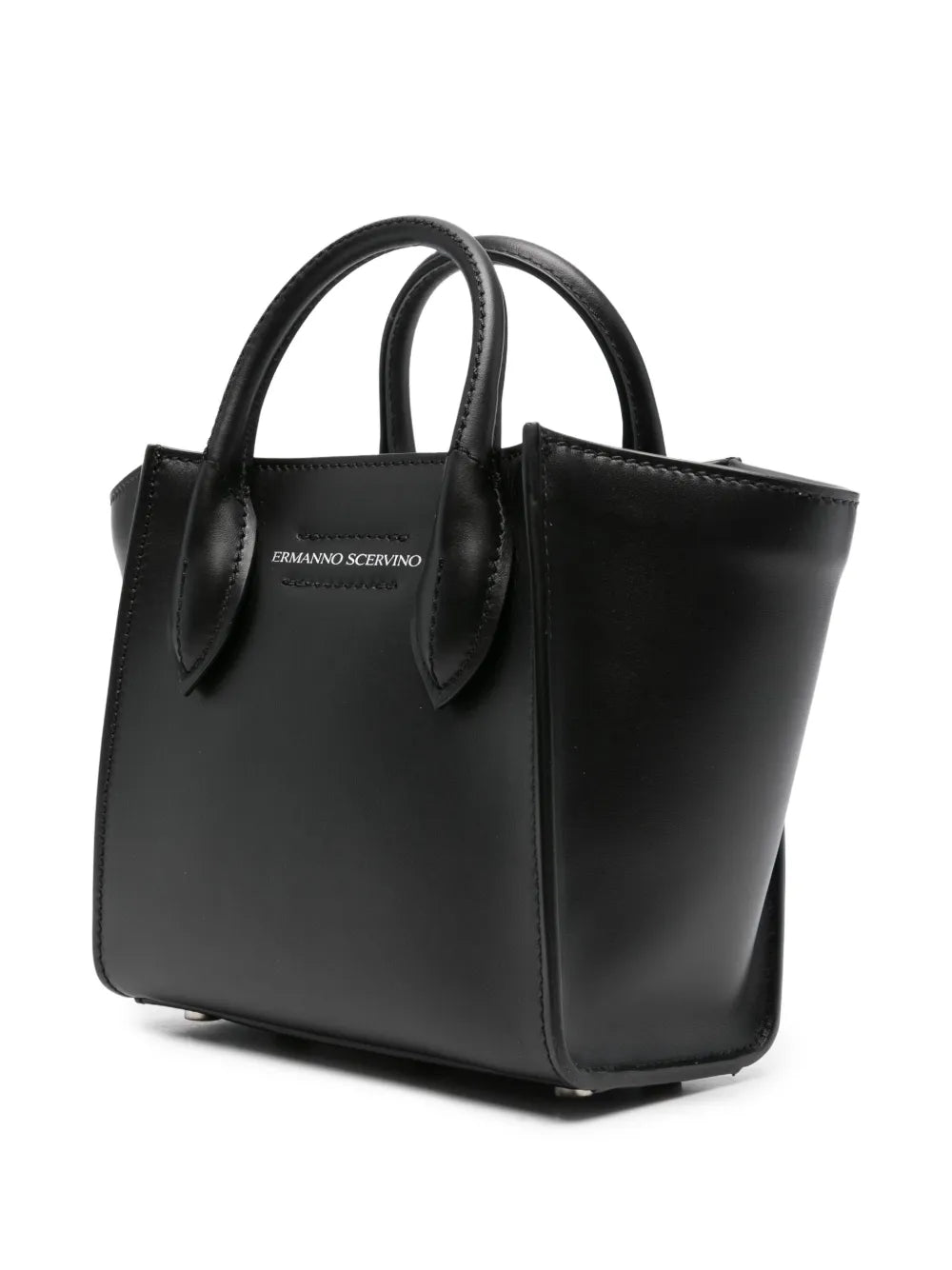 Ermanno Scervinopadlock-detailing tote bag