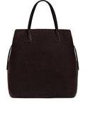 12 STOREEZzip-top suede tote bag