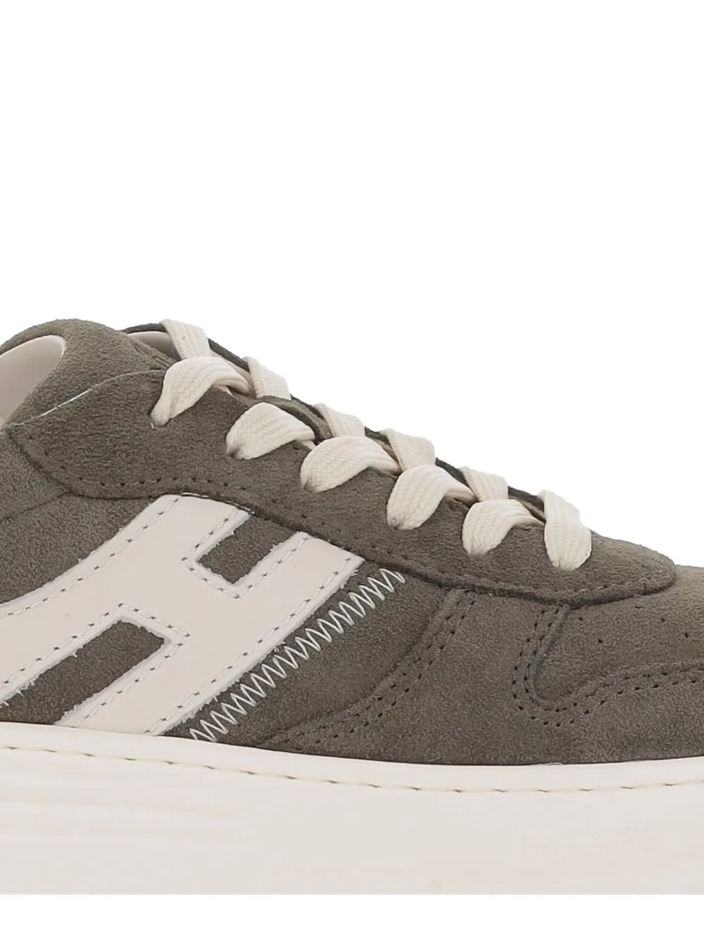 Hogan H630 Suede Leather Logo Sneakers