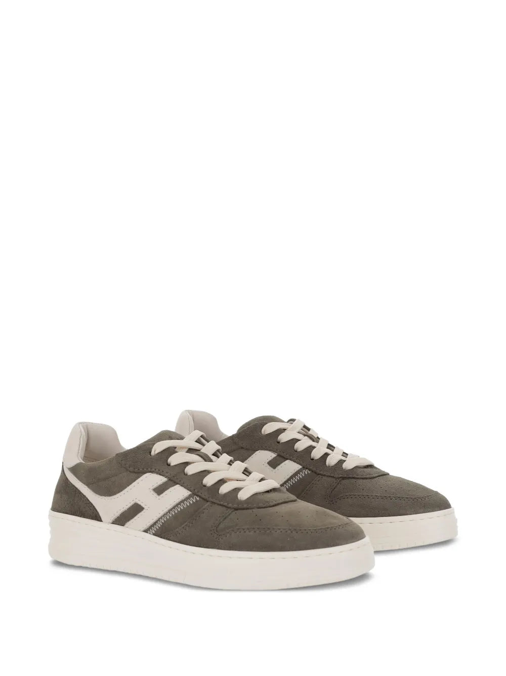Hogan H630 Suede Leather Logo Sneakers