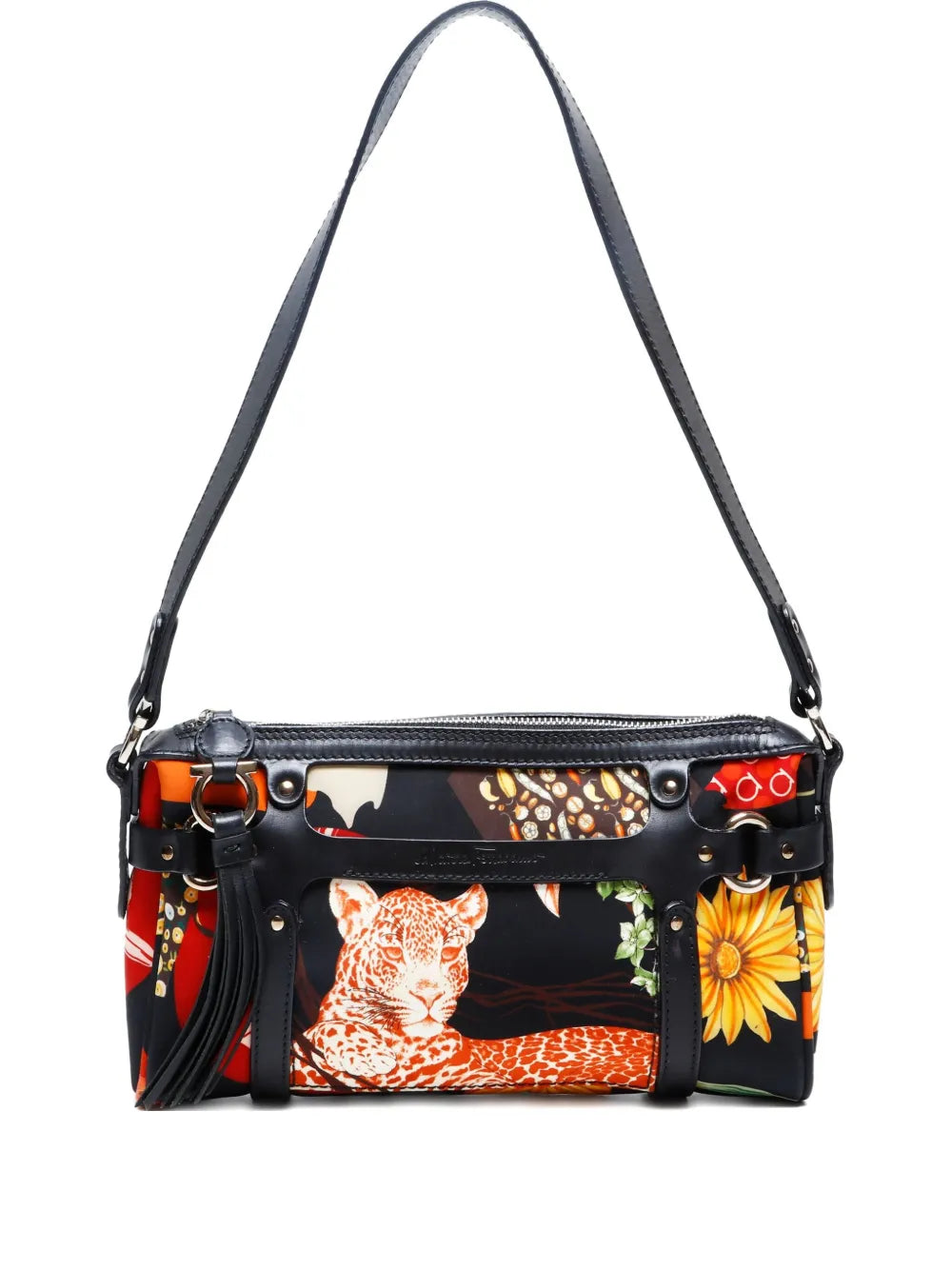 Pre-OwnedFerragamo Pre-Owned1990-2010 graphic-print shoulder bag