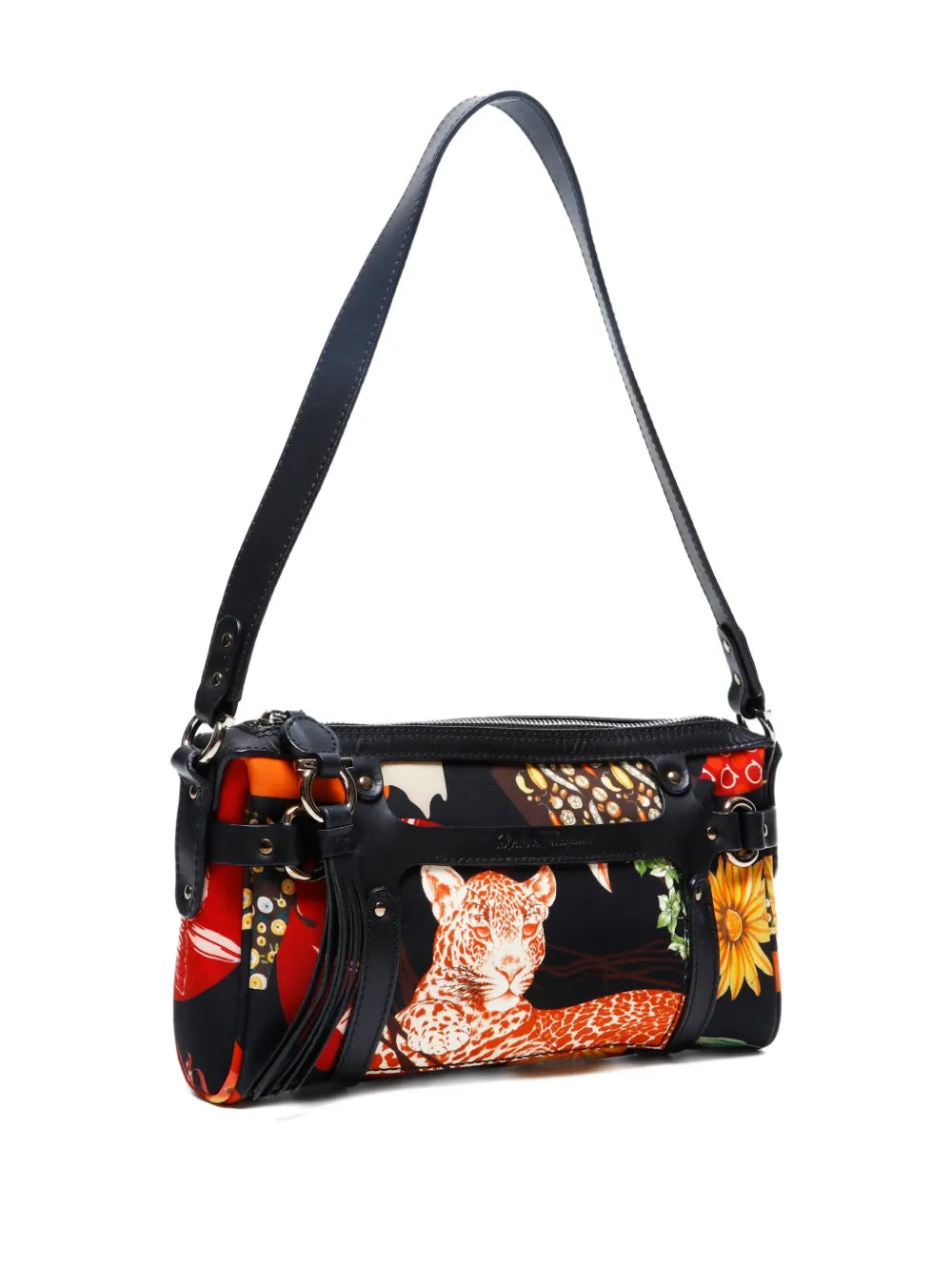 Pre-OwnedFerragamo Pre-Owned1990-2010 graphic-print shoulder bag