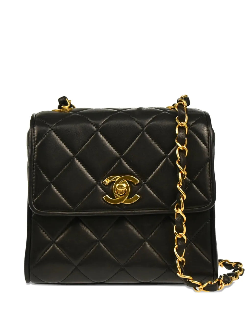 Pre-OwnedCHANEL Pre-Owned1992 quilted lambskin bag