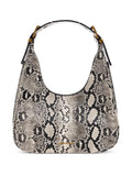Michael Korssmall Nolita snakeskin leather shoulder bag