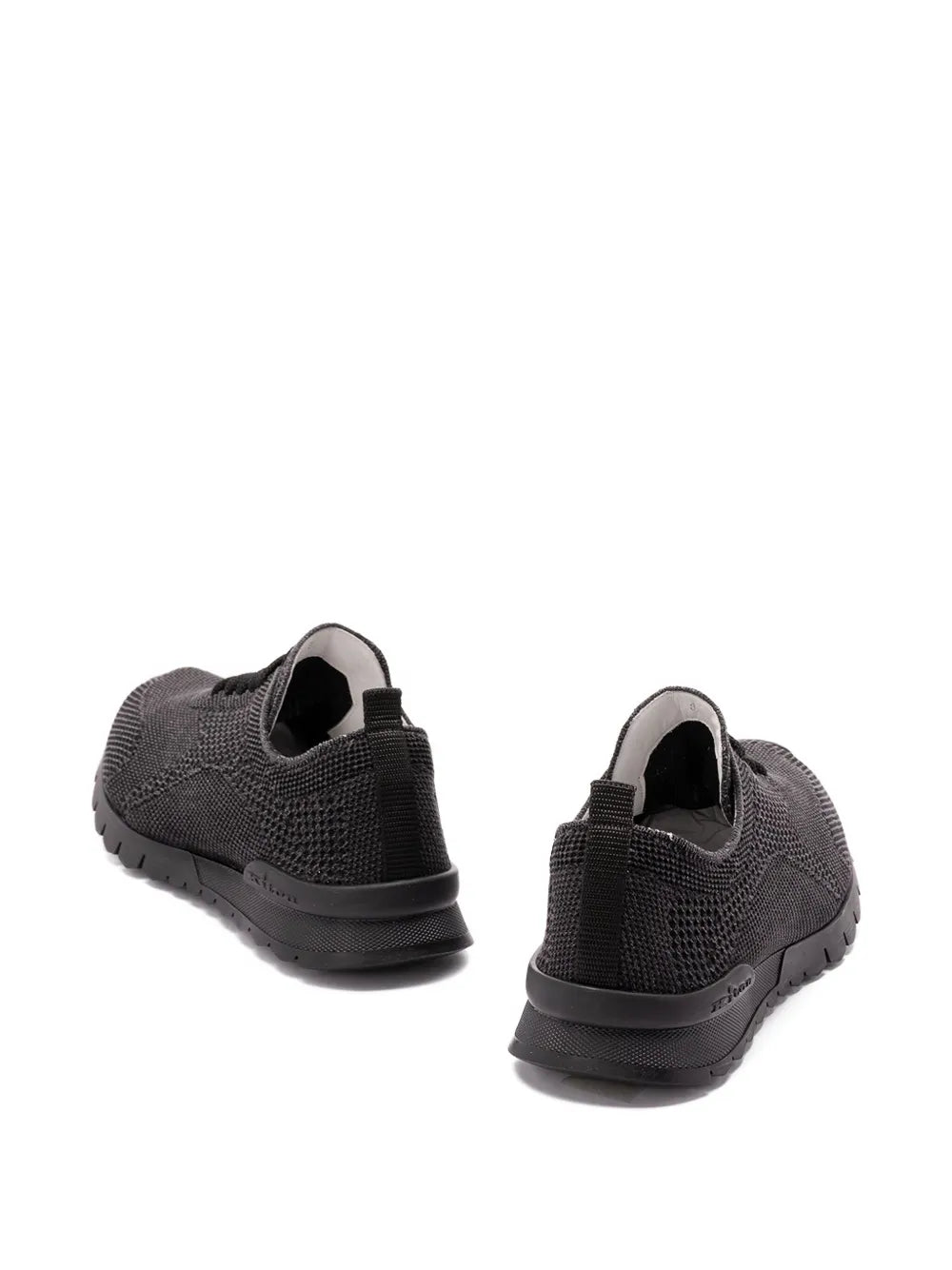 Kiton Knitted Lace-Up Sneakers