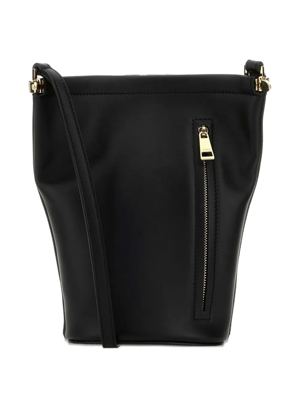 Tod'smetallic-trim shoulder bag