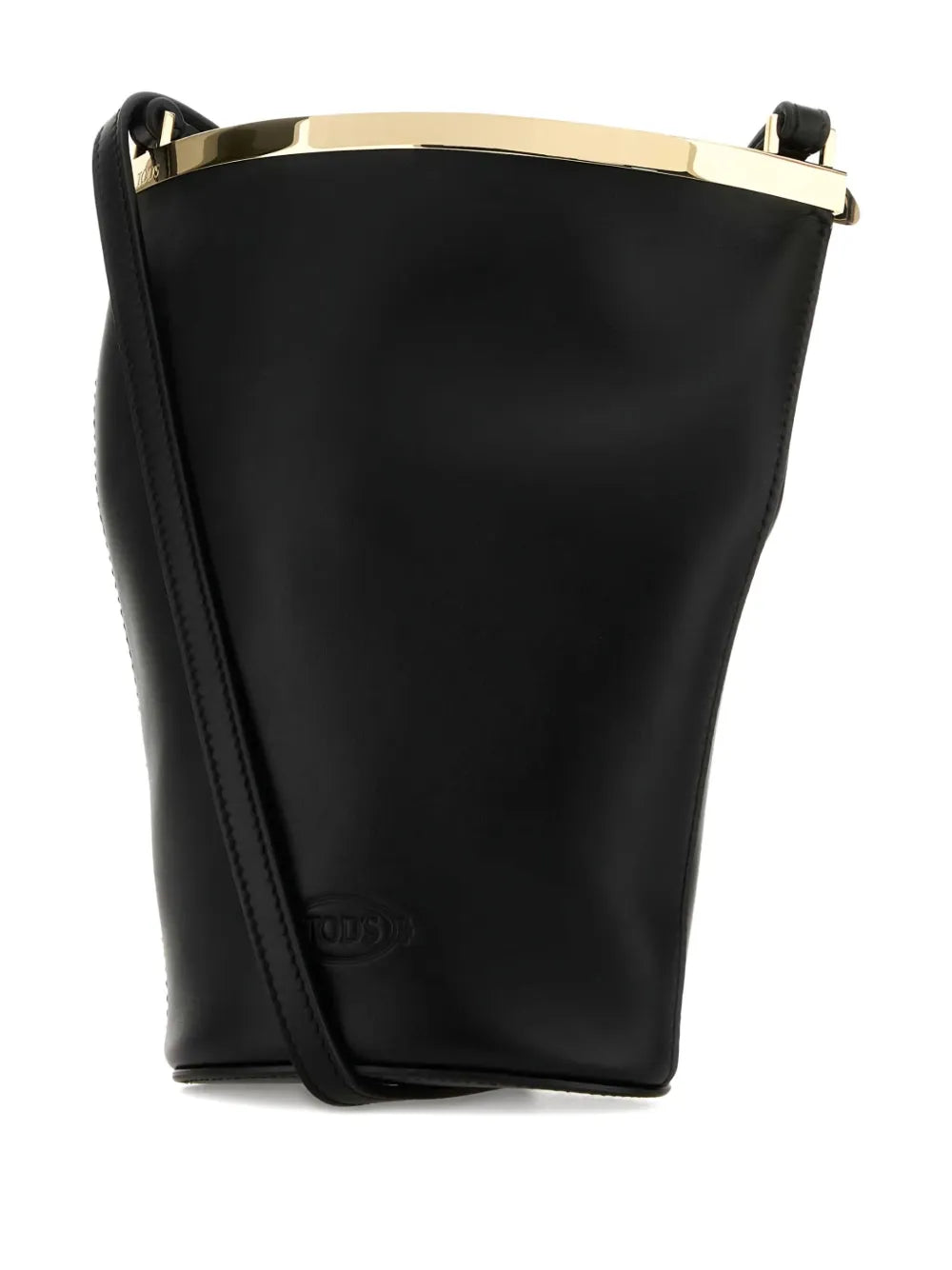 Tod'smetallic-trim shoulder bag