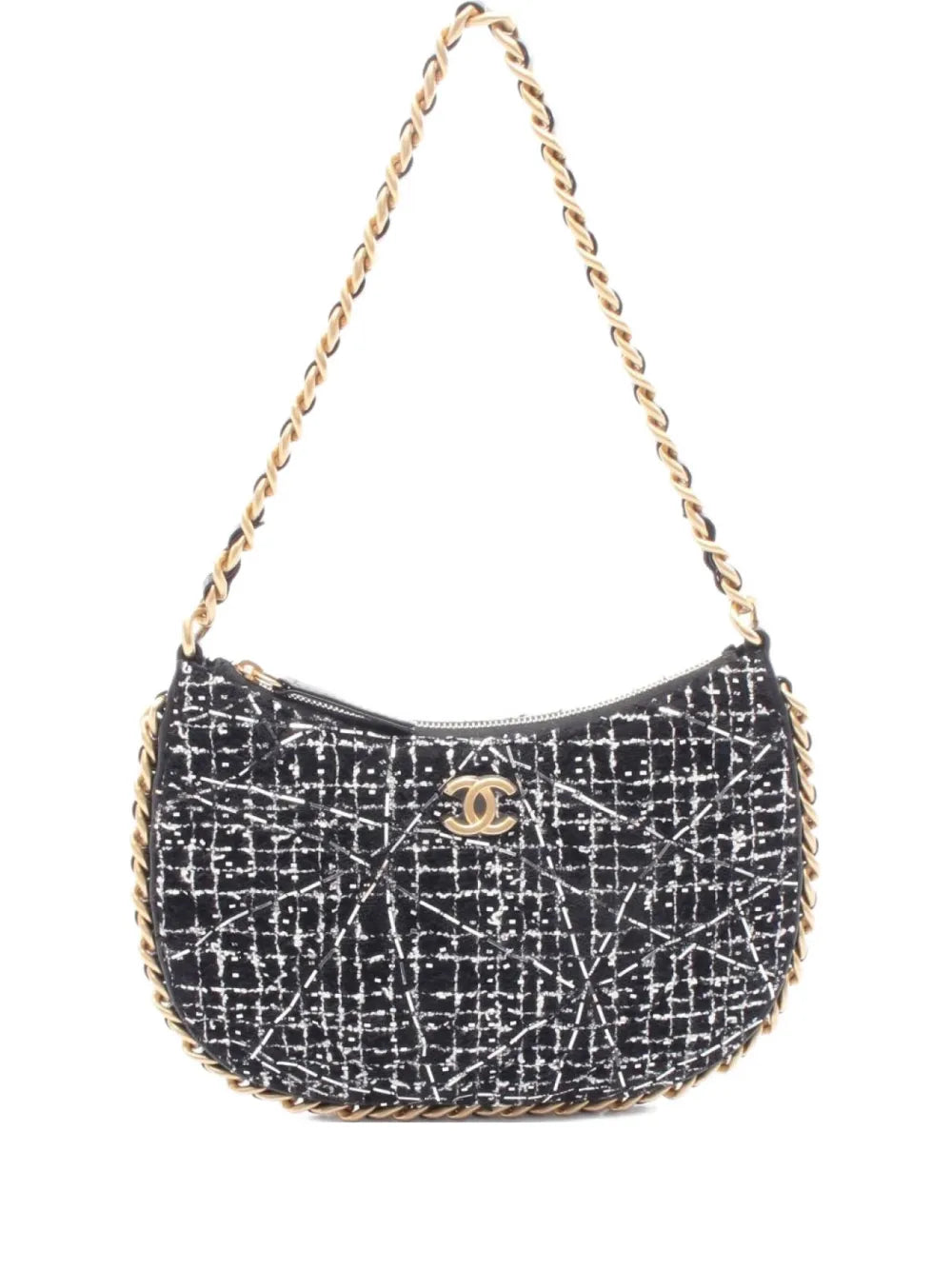 Pre-OwnedCHANEL Pre-Owned2021 tweed shoulder bag