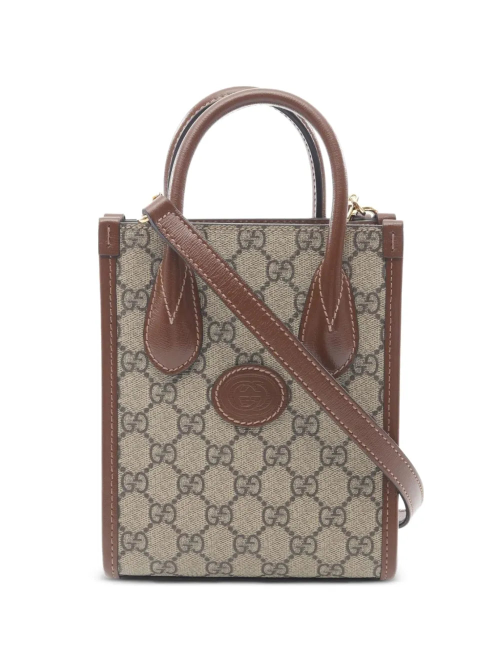 Pre-OwnedGucci Pre-Owned2010s GG monogram leather handbag