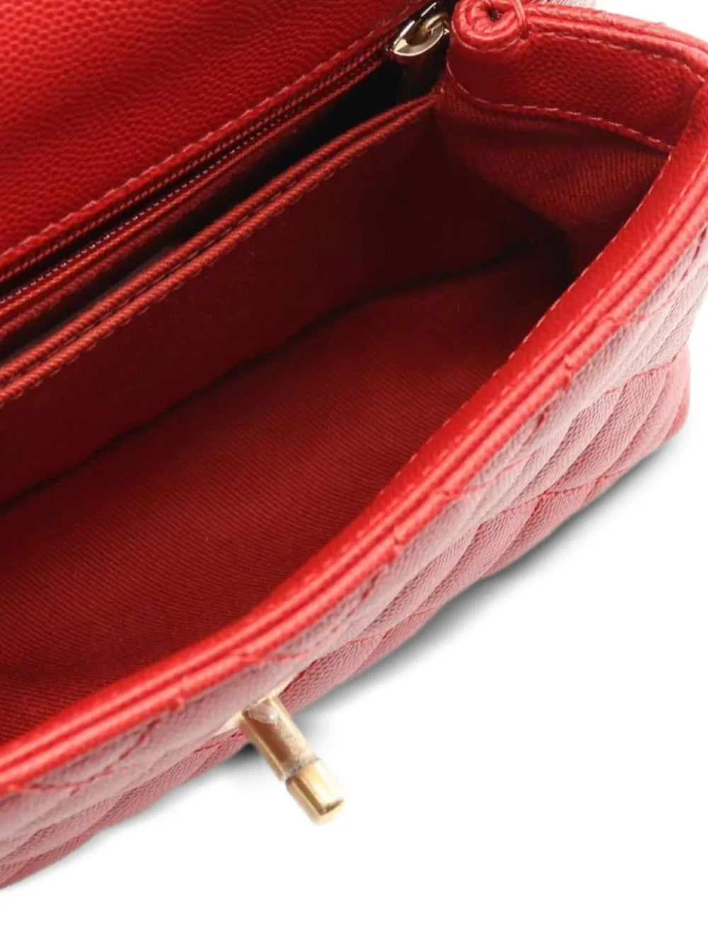 Pre-OwnedCHANEL Pre-Owned2017-2018 Coco Handle leather shoulder bag