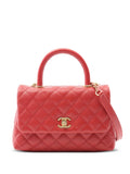 Pre-OwnedCHANEL Pre-Owned2017-2018 Coco Handle leather shoulder bag
