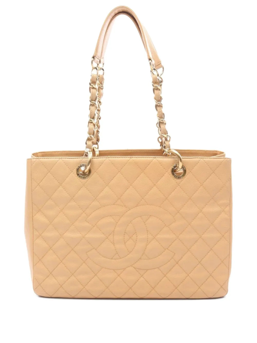 Pre-OwnedCHANEL Pre-Owned2012-2013 Matelasse Grand Shopping GST chain tote bag