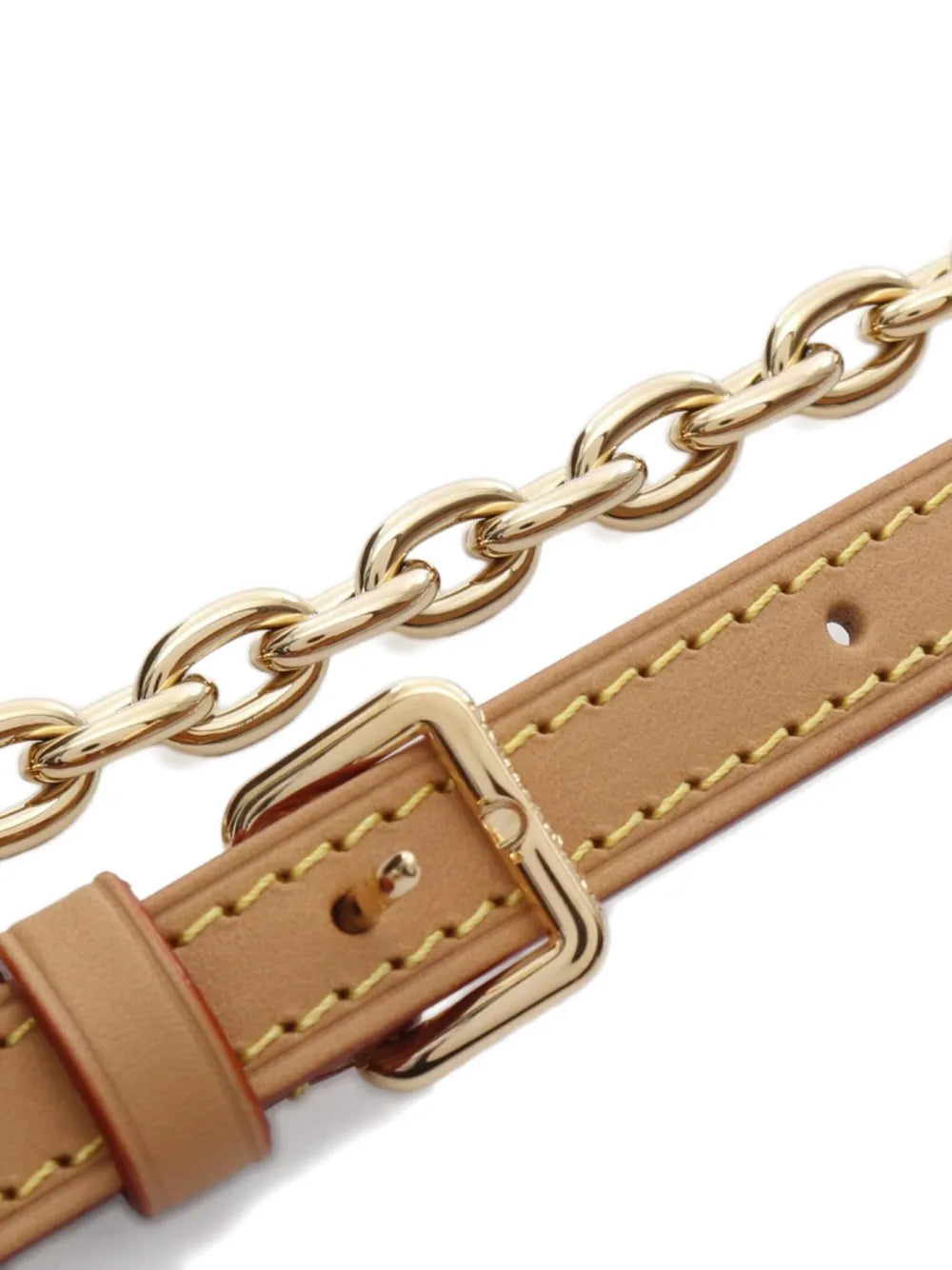 Pre-OwnedLouis Vuitton Pre-Owned2021 mini Bumbag Monogram chain two-way handbag