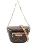 Pre-OwnedLouis Vuitton Pre-Owned2021 mini Bumbag Monogram chain two-way handbag