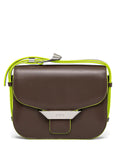 KenzoRibbon leather flap bag
