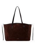Manu Atelierlarge Du Jour suede tote bag