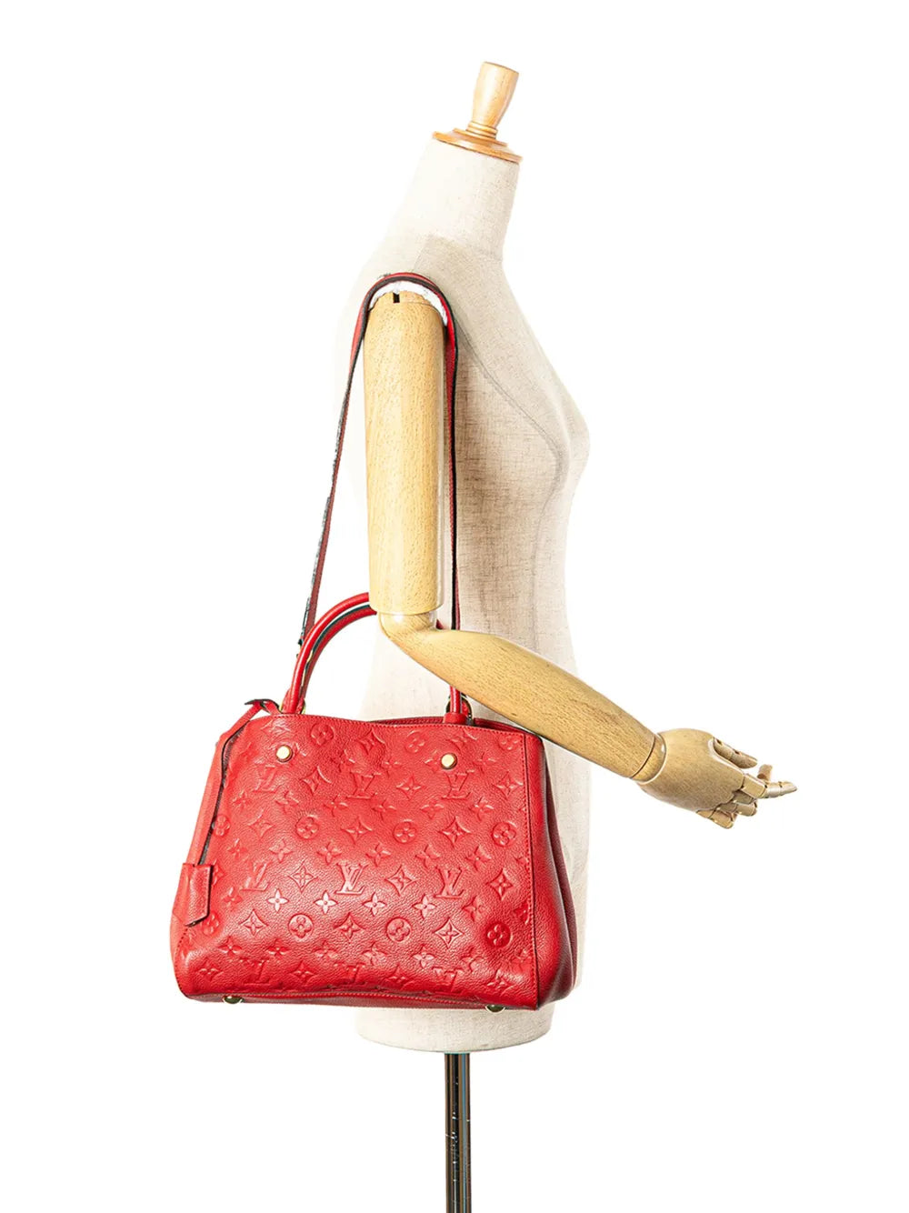 Pre-OwnedLouis Vuitton Pre-Owned2014 Monogram Empreinte Montaigne MM satchel
