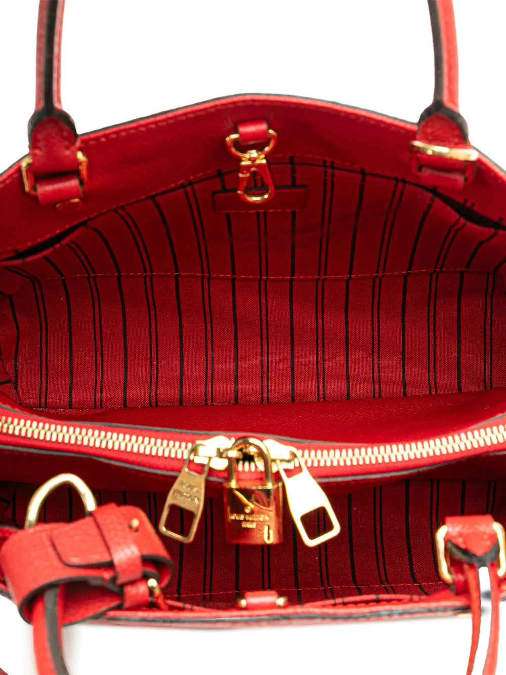 Pre-OwnedLouis Vuitton Pre-Owned2014 Monogram Empreinte Montaigne MM satchel
