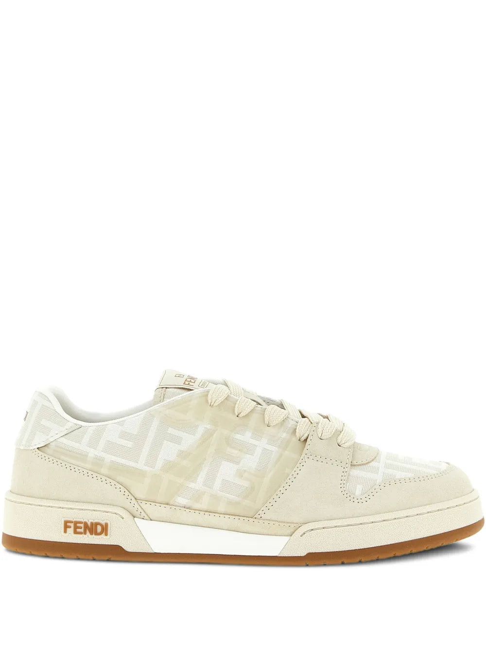 Fendi Fendi Match Ff-Jacquard Low-Top Sneakers