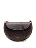 Wandlermini Kate crescent-frame calf leather bag