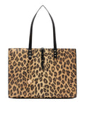 LIU JOlarge animal-print tote bag
