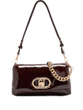 LIU JOmedium LaPuffy flap-closure satchel bag