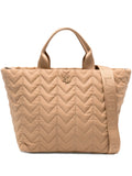 Lauren Ralph Laurensmall logo-plaque tote bag