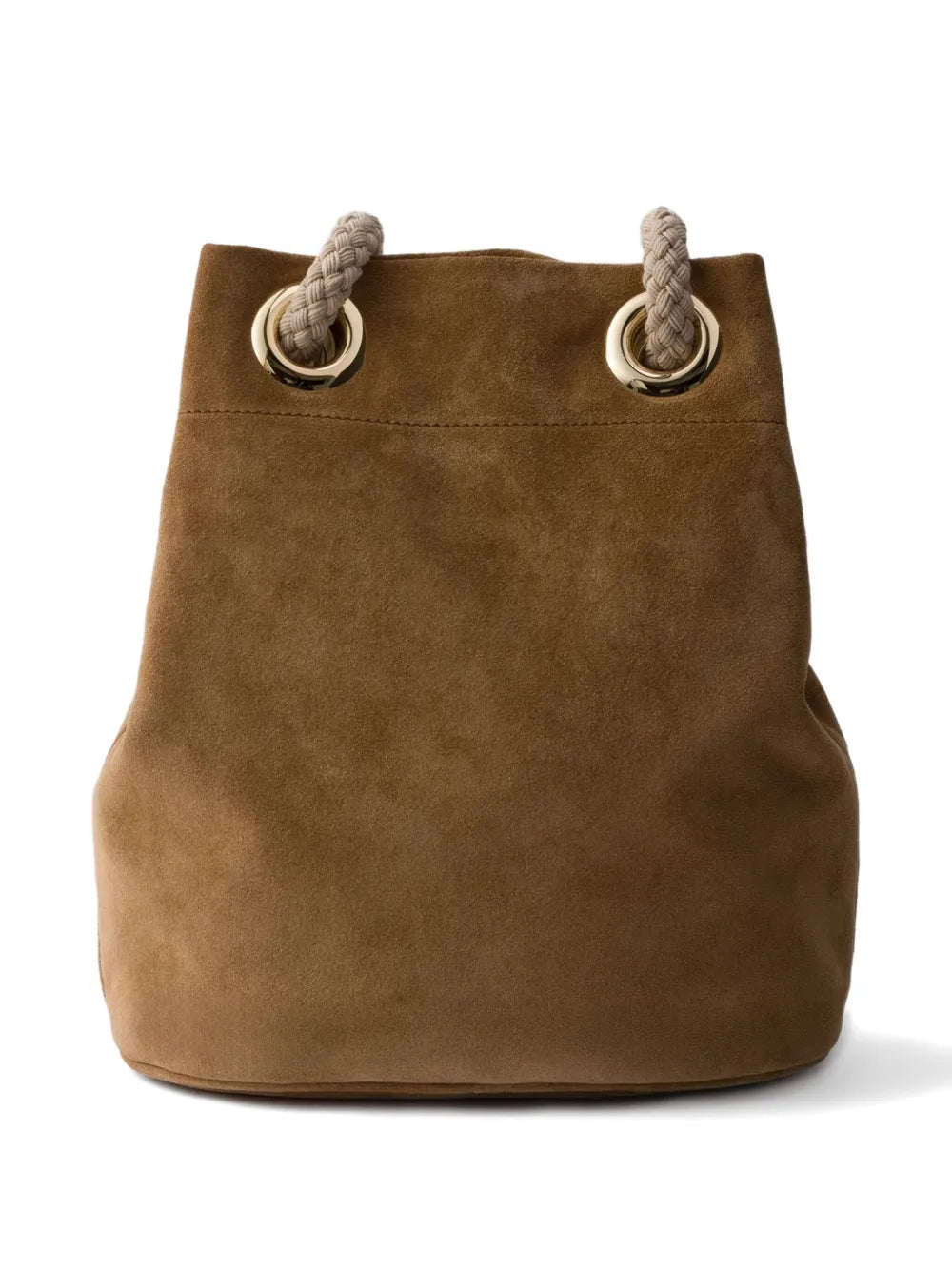 Pradamedium Mariner suede bucket bag