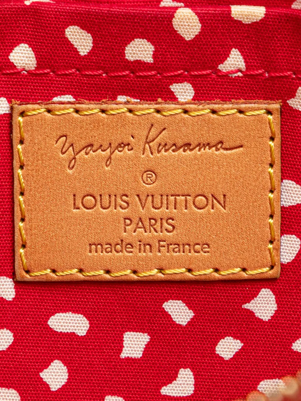 Pre-OwnedLouis Vuitton Pre-Owned2012 Yayoi Kusama Monogram Vernis Dots Infinity Pochette Accessoires shoulder bag