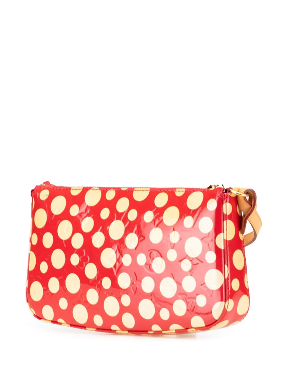 Pre-OwnedLouis Vuitton Pre-Owned2012 Yayoi Kusama Monogram Vernis Dots Infinity Pochette Accessoires shoulder bag