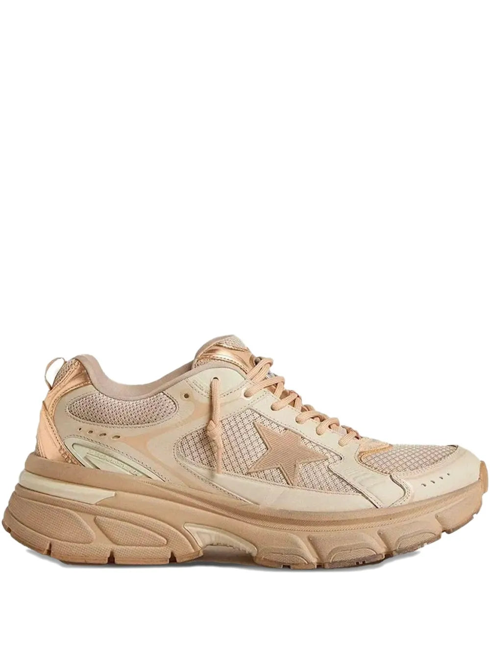 Golden Goose Lightstar Lace-Up Low-Top Sneakers