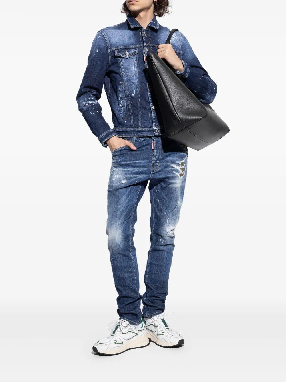 Dsquared2 Leaf-Details Sneakers