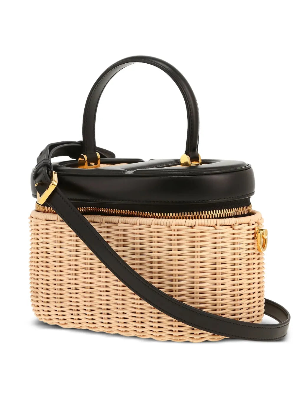Pre-OwnedChristian Dior Pre-OwnedWicker CD vanity bag