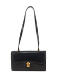 Pre-OwnedHermre-Ownedleather flap-closure shoulder bag