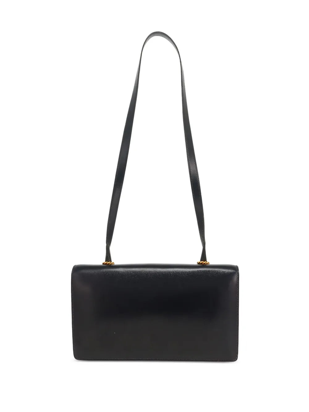 Pre-OwnedHermre-Ownedleather flap-closure shoulder bag
