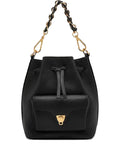 Coccinellechain-strap bucket bag