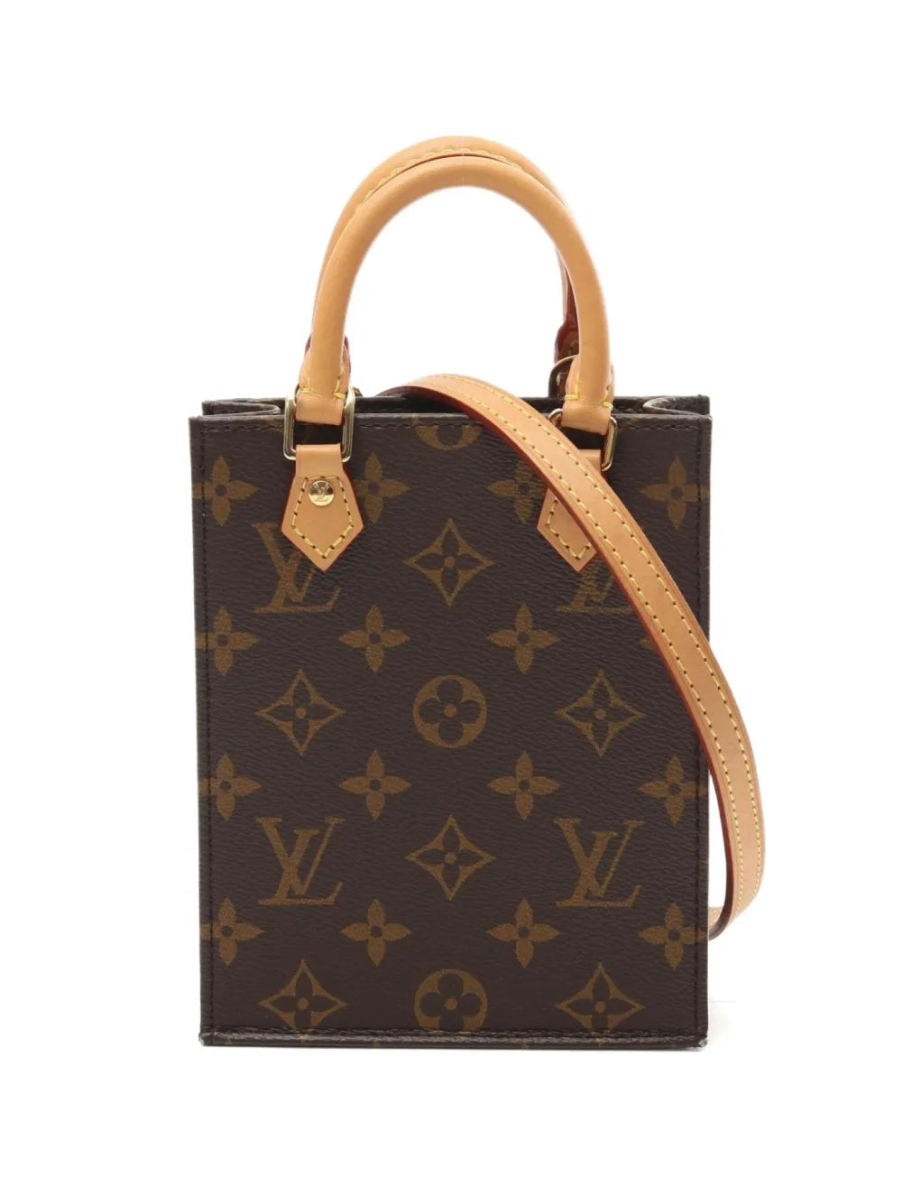 Pre-OwnedLouis Vuitton Pre-Owned2021 Petite Sac Plat Monogram handbag