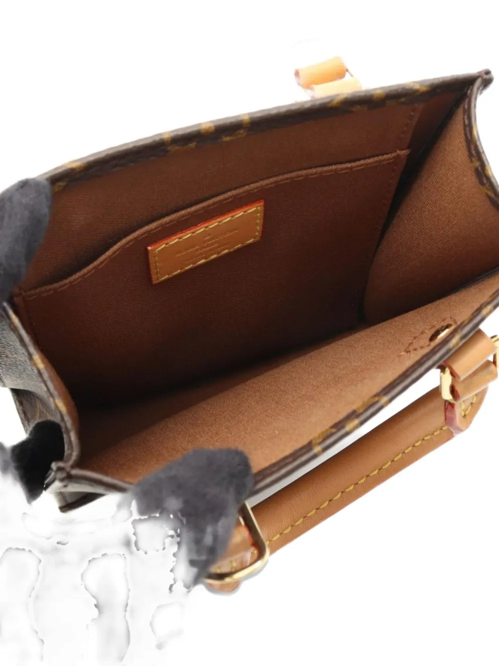 Pre-OwnedLouis Vuitton Pre-Owned2021 Petite Sac Plat Monogram handbag