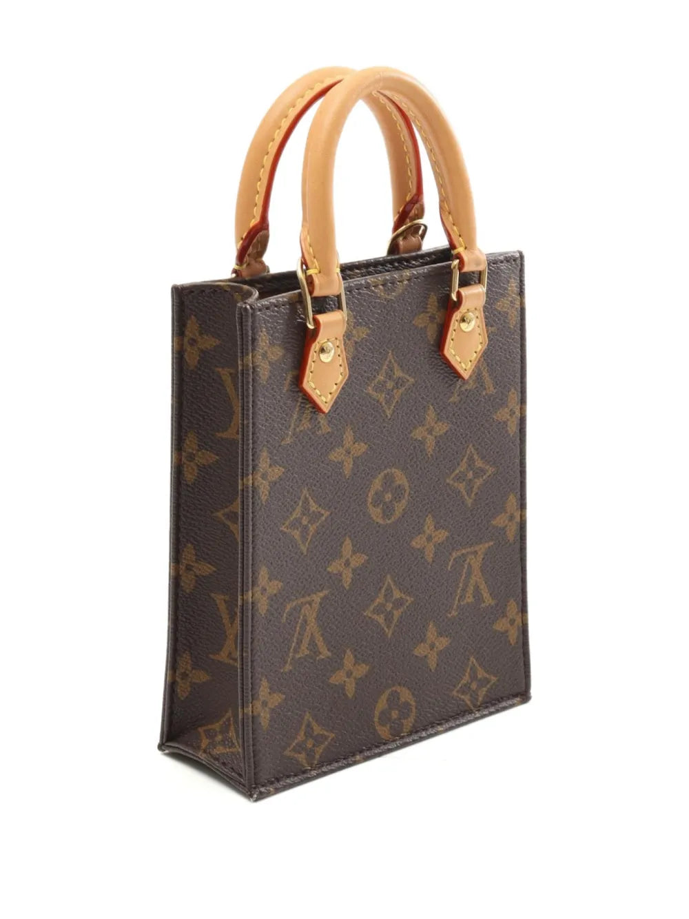 Pre-OwnedLouis Vuitton Pre-Owned2021 Petite Sac Plat Monogram handbag