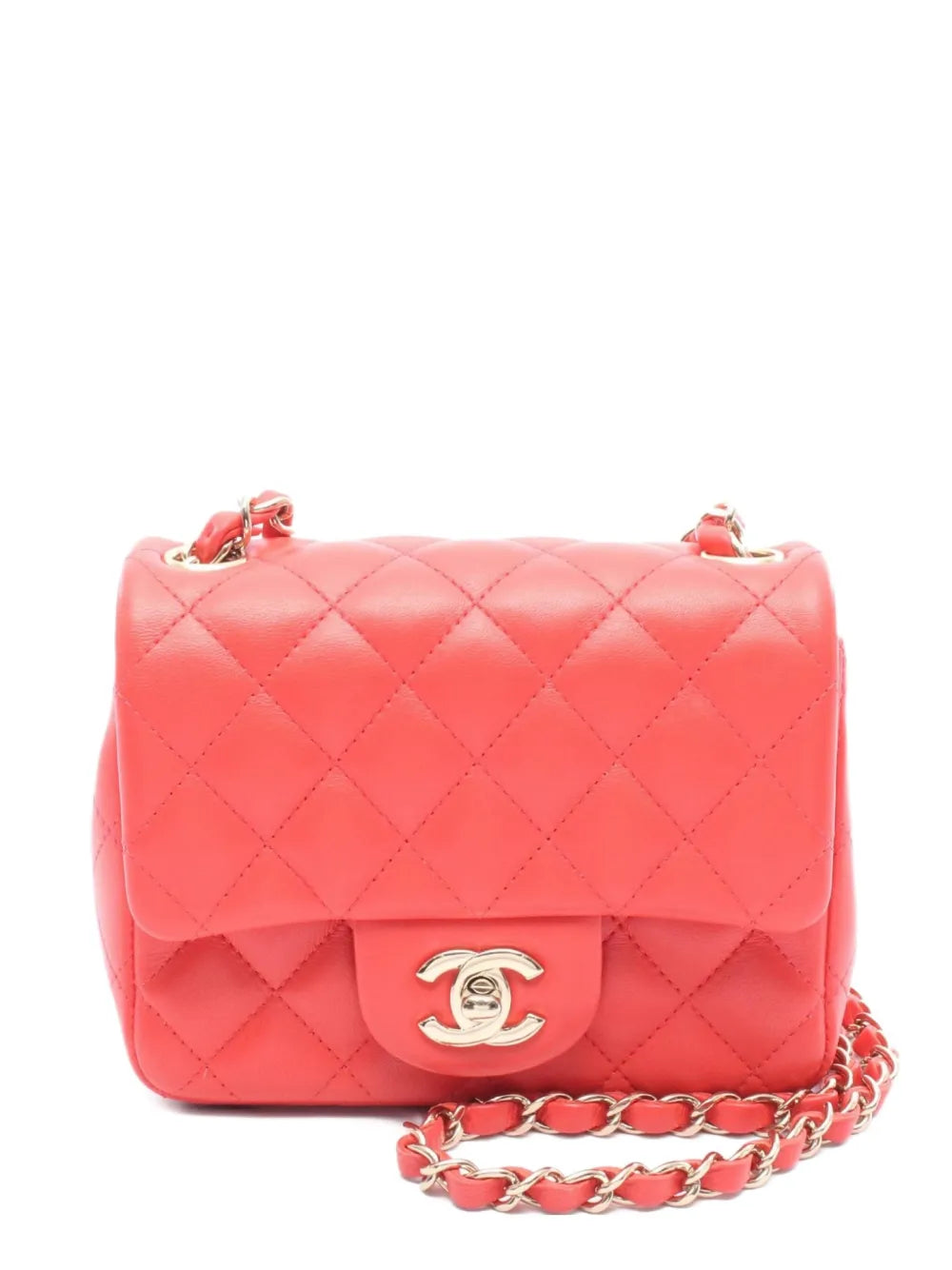 Pre-OwnedCHANEL Pre-Owned2021-2022 mini quilted shoulder bag