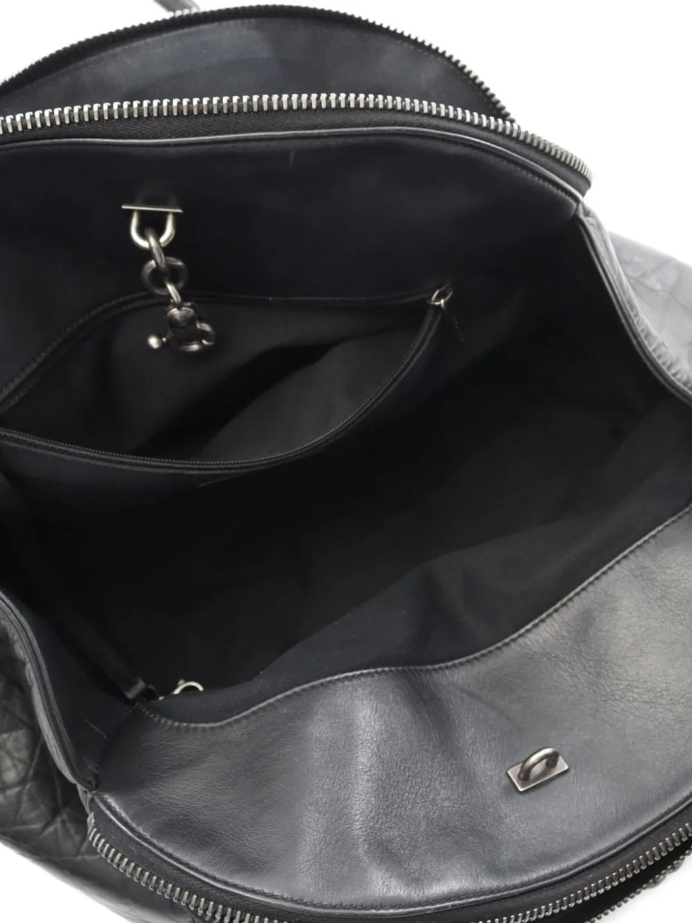 Pre-OwnedCHANEL Pre-Owned2012-2013 quilted leather two-way handbag