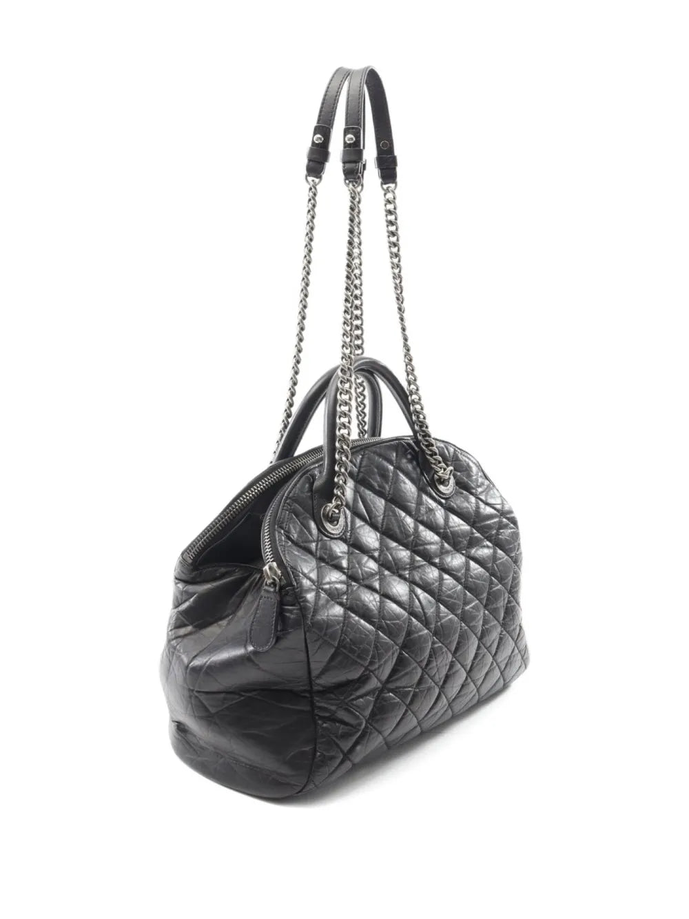 Pre-OwnedCHANEL Pre-Owned2012-2013 quilted leather two-way handbag