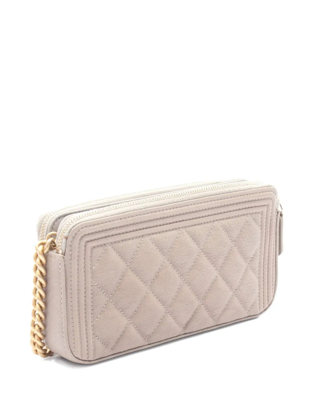 Pre-OwnedCHANEL Pre-Owned2019 Boy Chanel wallet on chain