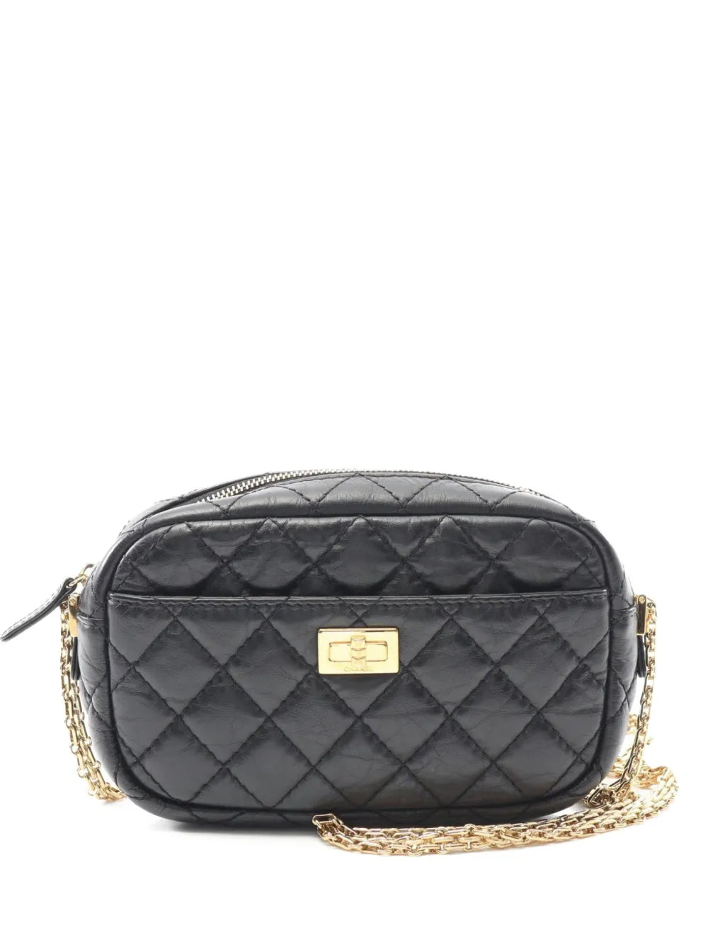 Pre-OwnedCHANEL Pre-Owned2019 2.55 Chevron V-stitch shoulder bag