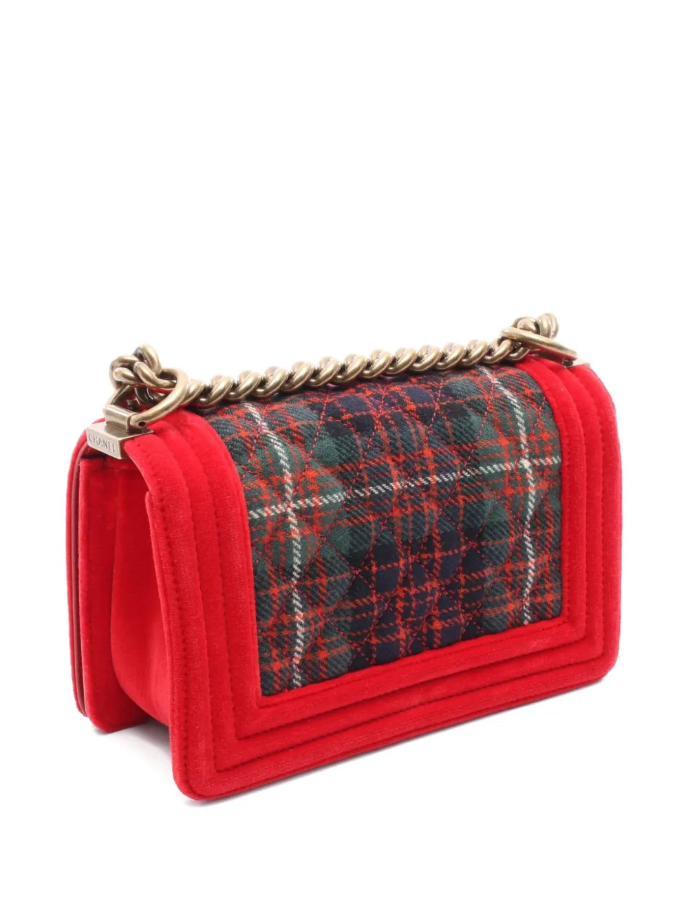 Pre-OwnedCHANEL Pre-Owned2013-2014 small Boy Chanel shoulder bag