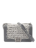 Pre-OwnedCHANEL Pre-Owned2016-2017 Boy tweed shoulder bag
