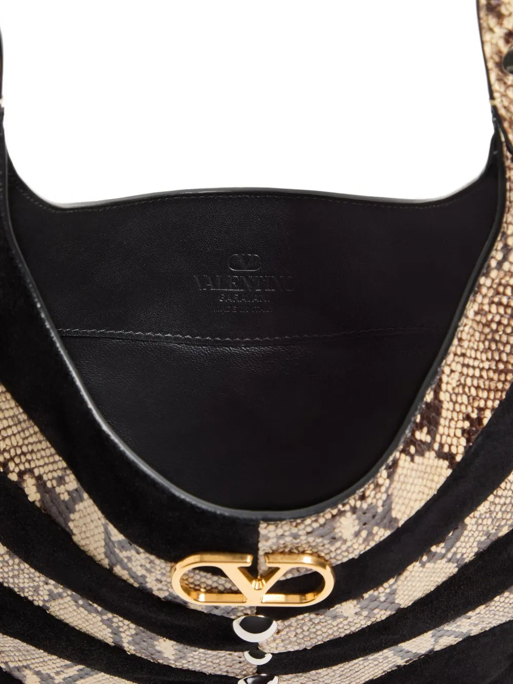 RunwayValentino Garavanismall chevron-patterned shoulder bag